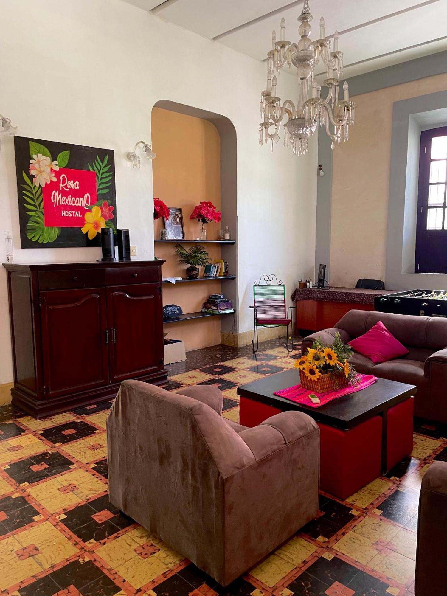 Hostal Rosa Mexicano Merida Exterior photo